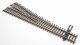 Code 83 Nickel Silver DCC Friendly Number 5 Turnout -- Right Hand, HO, WalthersTrack 83016