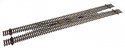 Code 83 Nickel Silver DCC-Friendly 6 Double Crossover -- Length: 18-3/4` 47.6cm Track Centers: 2`, HO, WalthersTrack 83051