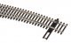 Code 83 Nickel Silver DCC-Friendly Curved Turnout - 24 and 28′ Radii -- Left Hand, HO, WalthersTrack 83063