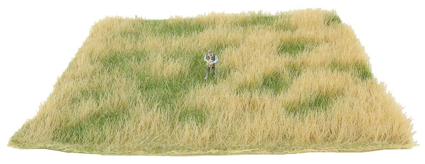 Tear & Plant Meadow Mat 8-5/8 x 7-7/8′ 22 x 20cm -- Early Spring Meadow, All Scales, Walthers SceneMaster 1129
