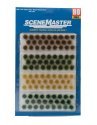 Short Mixed Weed Tufts pkg(104) -- Height: 1/4′ .6cm, HO, Walthers SceneMaster 1137