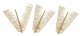 Harvest Corn Field -- Brown, HO, Walthers SceneMaster 1141