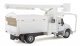 International(R) 4300 2-Axle Truck with Tree Trimmer Body - Assembled -- White Cab, Body an, HO, Walthers SceneMaster 11745