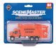 International(R) 7600 Garbage Truck - Assembled -- Sanitation District (orange), HO, Walthers SceneMaster 11770