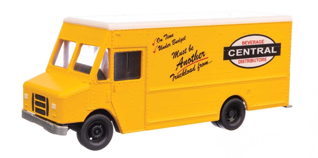 Morgan Olson(R) Route Star Van -- Central Beverage Distributors, HO, Walthers SceneMaster 12104