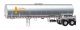 Food Grade Tank Trailer - Assembled -- Golden Kernel Corn Syrup, HO, Walthers SceneMaster 12354