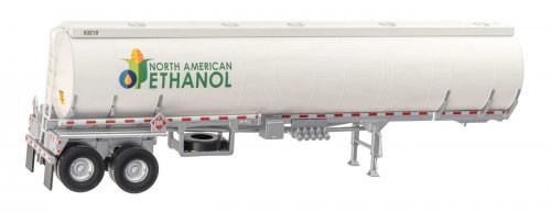Petroleum Tank Trailer - Assembled -- North American Ethanol, HO, Walthers SceneMaster 12359
