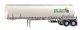 Petroleum Tank Trailer - Assembled -- North American Ethanol, HO, Walthers SceneMaster 12359