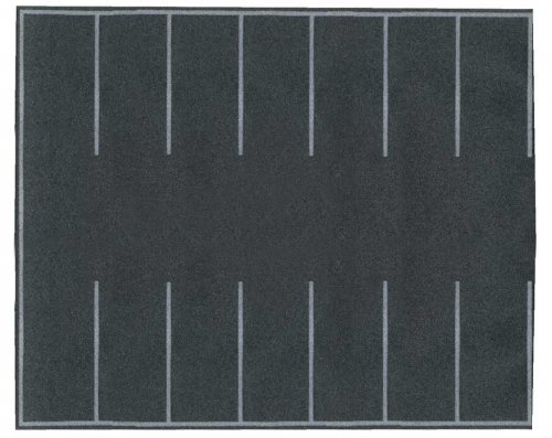 Flexible Self-Adhesive Paved Parking Lot -- 7-7/8 x 6-3/16′ 20 x 16cm, HO, Walthers SceneMaster 1260
