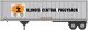 40′ Trailmobile Trailer 2-Pack- Assembled -- Illinois Central, HO, Walthers SceneMaster 2506