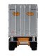 Flexi-Van 40′ Trailer 2-Pack - Assembled -- Pittsburgh & Lake Erie (yellow NYC logo, Flexi-V, HO, Walthers SceneMaster 2611