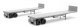 40′ Flatbed Trailer - Kit - 2-Pack -- Undecorated, HO, Walthers SceneMaster 2700