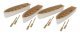 Row Boat 4-Pack - Assembled -- White, Tan, HO, Walthers SceneMaster 4163