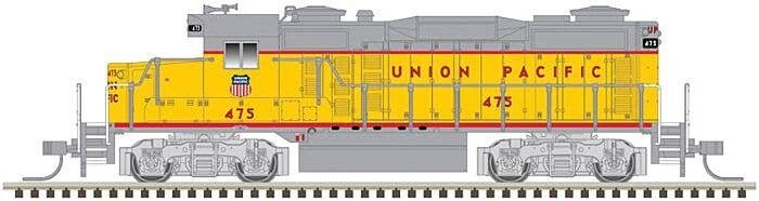 EMD GP20 - ESU LokSound and DCC - Master(TM) Gold -- Union Pacific 481 (Armour Yellow, gray, red), N, Atlas Model Railroad Co. 4