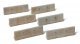 Jersey Barriers -- 24 Sections, HO, Walthers SceneMaster 4175