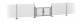 Metal Industrial Fence -- Kit - Approximately 1` x 37-1/2` .25 x 95.2cm, HO, Walthers SceneMaster 4188
