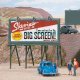 Cruisin′ Roadside Billboards -- Kit pkg(3), HO, Walthers SceneMaster 4251