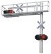 Modern Cantilever Grade Crossing Signal -- Single-Lane, HO, Walthers SceneMaster 4331
