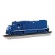EMD GP38-2 - Standard DC -- Missouri Pacific 959 (blue, white, red, Buzz Saw Logo), HO, Bachmann Industries 61724