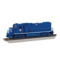 EMD GP38-2 - Standard DC -- Missouri Pacific 959 (blue, white, red, Buzz Saw Logo), HO, Bachmann Industries 61724