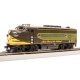 EMD F3A - Standard DC - Stealth -- Northern Pacific 6504A (Streamliner Scheme, green, yellow), HO, Broadway Limited Imports 8338