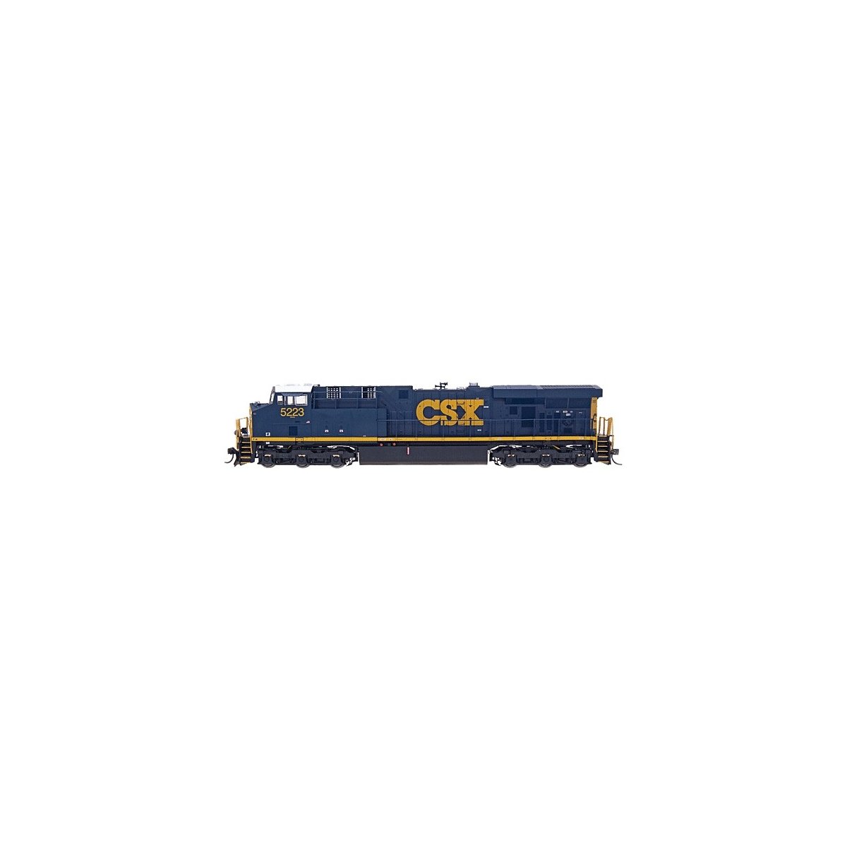 GE ES44DC w/DCC -- CSX (Dark Future, blue, yellow), HO, Intermountain Railway Company 49722