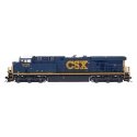 GE ES44DC w/DCC -- CSX (Dark Future, blue, yellow), HO, Intermountain Railway Company 49722