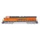 GE ES44DC w/DCC -- BNSF Railway (orange, black, yellow, Wedge Logo), HO, Intermountain Railway Company 49727