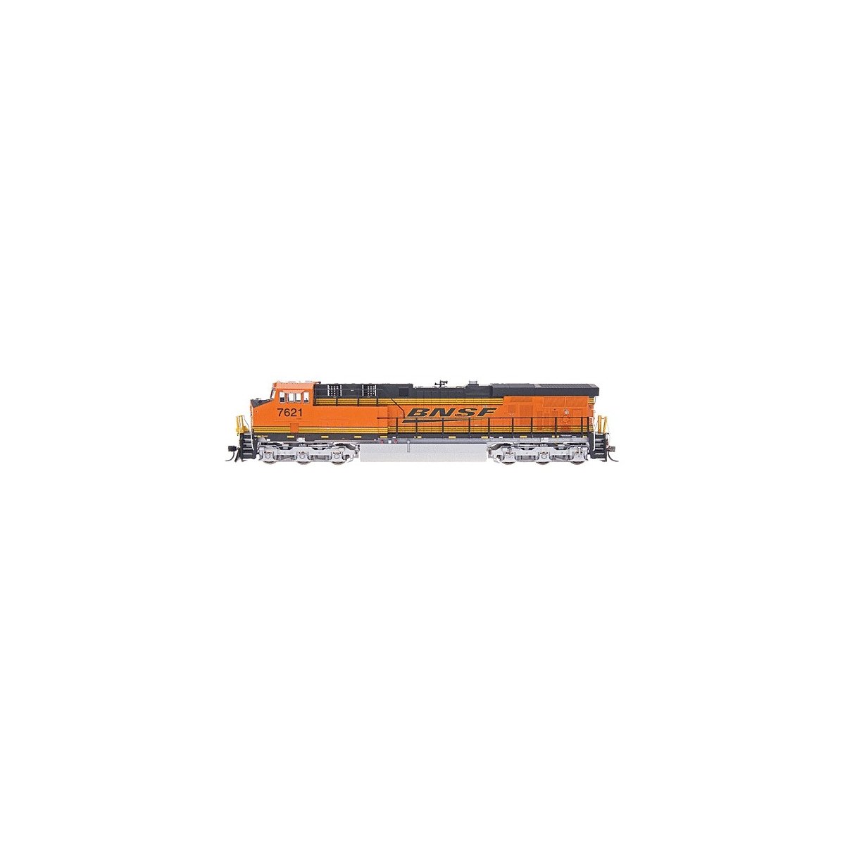 GE ES44DC w/DCC -- BNSF Railway (orange, black, yellow, Wedge Logo), HO, Intermountain Railway Company 49727
