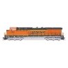 GE ES44DC w/DCC -- BNSF Railway (orange, black, yellow, Wedge Logo), HO, Intermountain Railway Company 49727