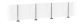 Metal Industrial Fence -- Kit - 23-5/8 x 5/8′ 60cm x 16mm (32 Posts), N, Walthers SceneMaster 9000