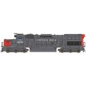EMD SD40T-2 Tunnel Motor Snoot w/DCC -- Cotton Belt SSW (gray, red), HO, Intermountain Railway Company 49422
