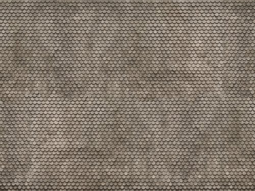 3D Cardboard Sheet “Plain Tile”, HO, NOCH 56691