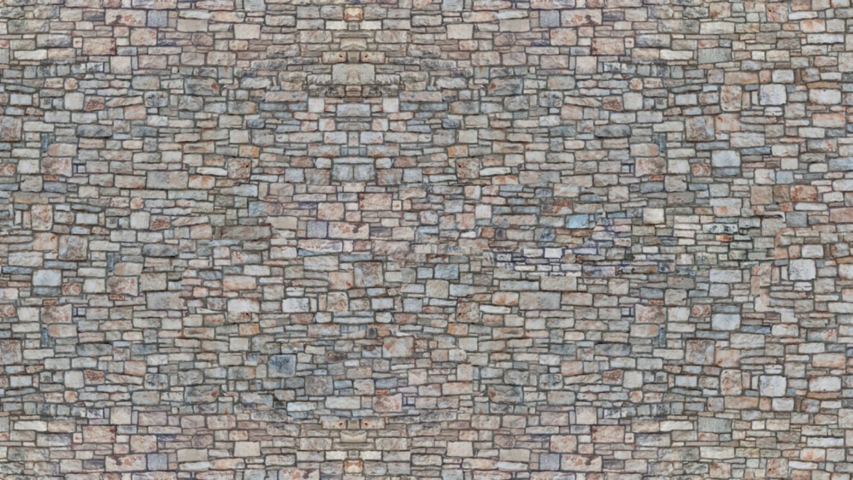 3D-Cardboard Sheet “Quarrystone Wall”,multicoloure, N, NOCH 56940