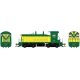 EMD-GMD SW1200 - Standard DC -- Chicago & North Western 313 (yellow, green), HO, Rapido Trains Inc 27007
