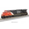 GE ES44AC GEVO - DCC -- Canadian National 2930 (black, red, white, Website Logo), N, Kato USA Inc 1768951DCC