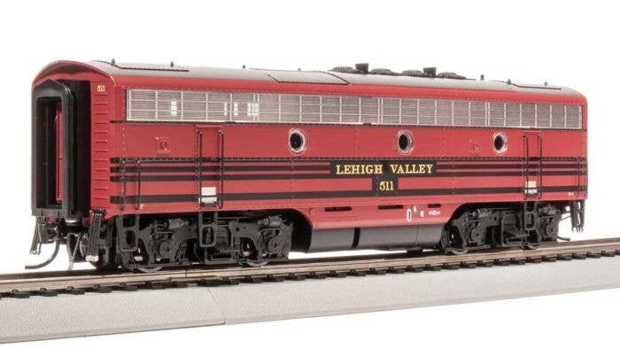 EMD F3B - Standard DC - Stealth -- Lehigh Valley 513 (Cornell Red, black), HO, Broadway Limited Imports 8337