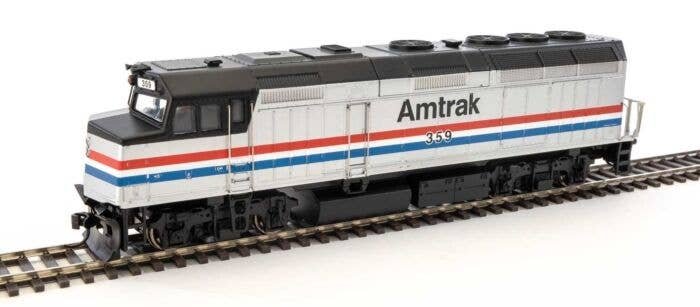 EMD F40PH - ESU Sound and DCC -- Amtrak(R) 359 (Phase III Equal Red, White, Blue Stripes), HO, WalthersMainline 19466