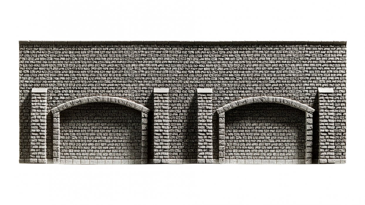 Arcade Wall, HO, NOCH 58059