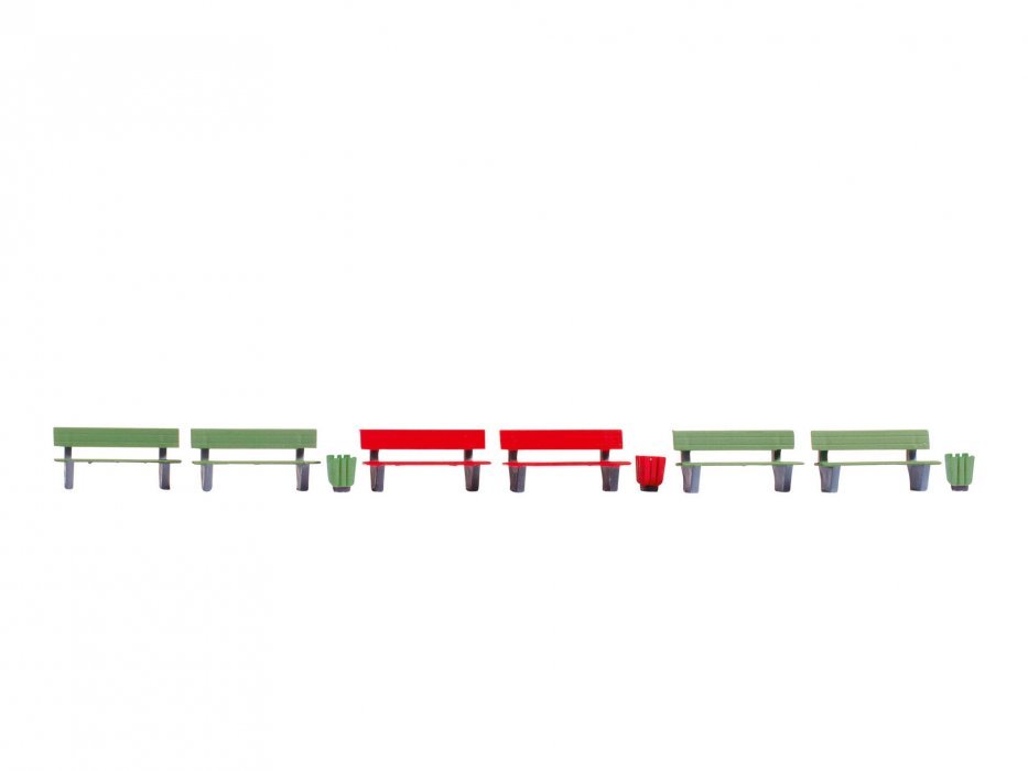 Benches, HO, NOCH 14848