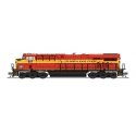 GE ES44AC - Standard DC - Stealth -- Florida East Coast 816 (red, yellow), N, Broadway Limited Imports 8639