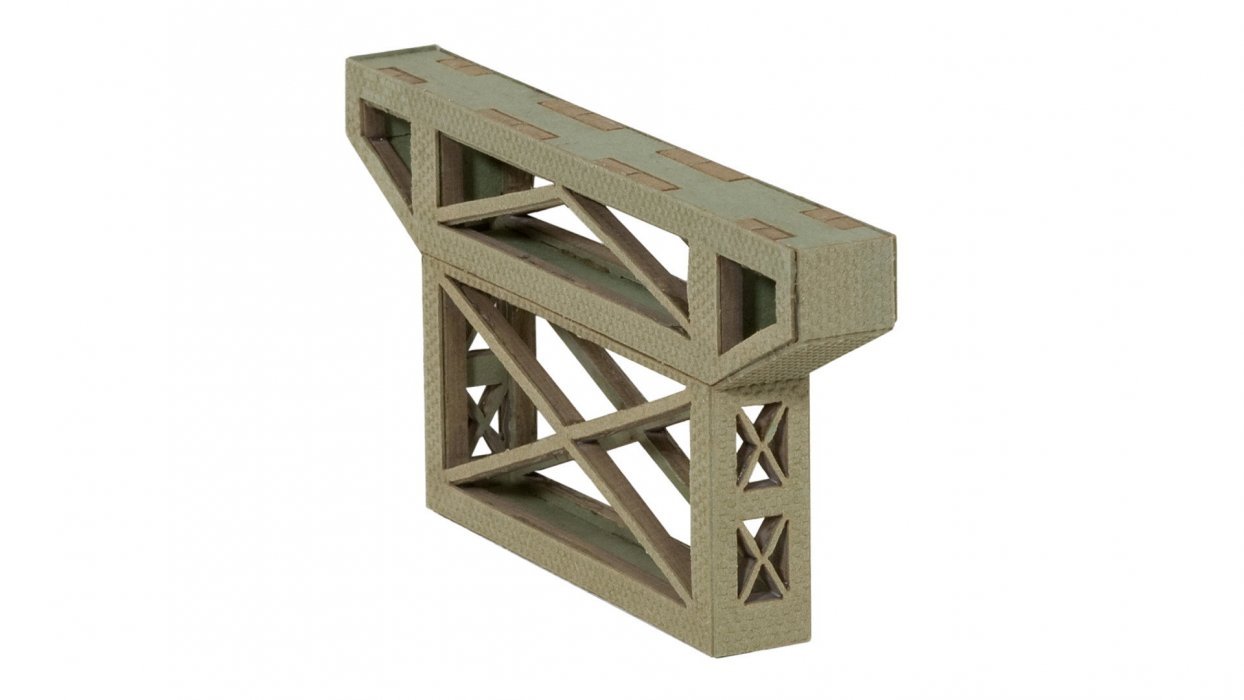 Bridge Pier Adapter Piece, HO, NOCH 67031