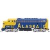EMD F7A - Standard DC -- Alaska Railroad (blue), HO, Intermountain Railway Company 49066