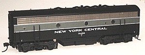 Regal Line Diesel EMD F7B Phase I Smart Dummy, Assembled -- New York Central `Lightning Stripe`, HO, Intermountain Railway Compa