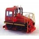 Maintenance-of-Way (MOW) / Work Train Equipment (Unpainted Metal Kit) -- Trackmobile Model 4500 Rail Car Moving Vehicle (Unpower