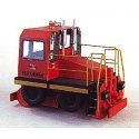 Maintenance-of-Way (MOW) / Work Train Equipment (Unpainted Metal Kit) -- Trackmobile Model 4500 Rail Car Moving Vehicle (Unpower
