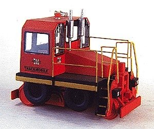 Maintenance-of-Way (MOW) / Work Train Equipment (Unpainted Metal Kit) -- Trackmobile Model 4500 Rail Car Moving Vehicle (Unpower