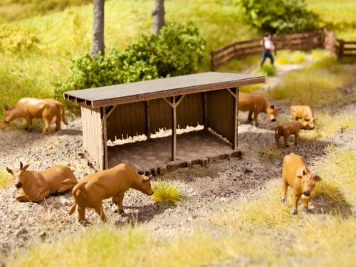 Cattle Shelter, HO, NOCH 14379
