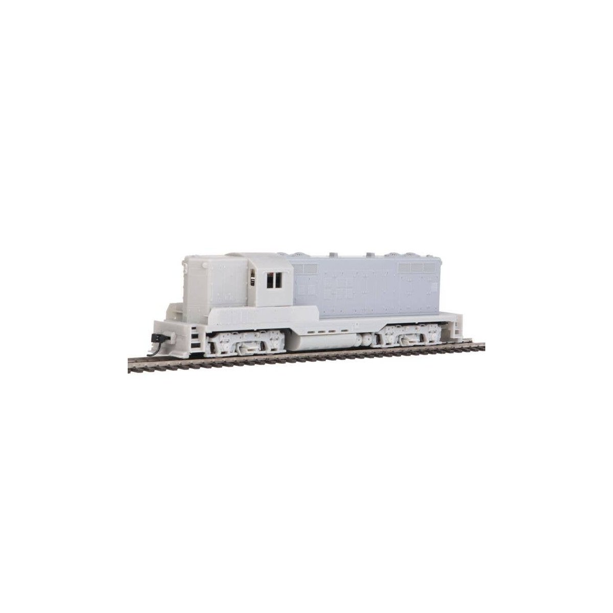 EMD GP9 Phase II with High Hood - Standard DC -- Undecorated, HO, WalthersMainline 10450