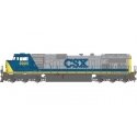 GE Dash 9-44CW - Standard DC -- CSX 9005 (Bright Future, gray, blue, yellow), G, Bachmann Industries 90922